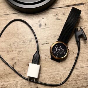 GARMIN Forerunner 645 Music. Black with rose gold hardware